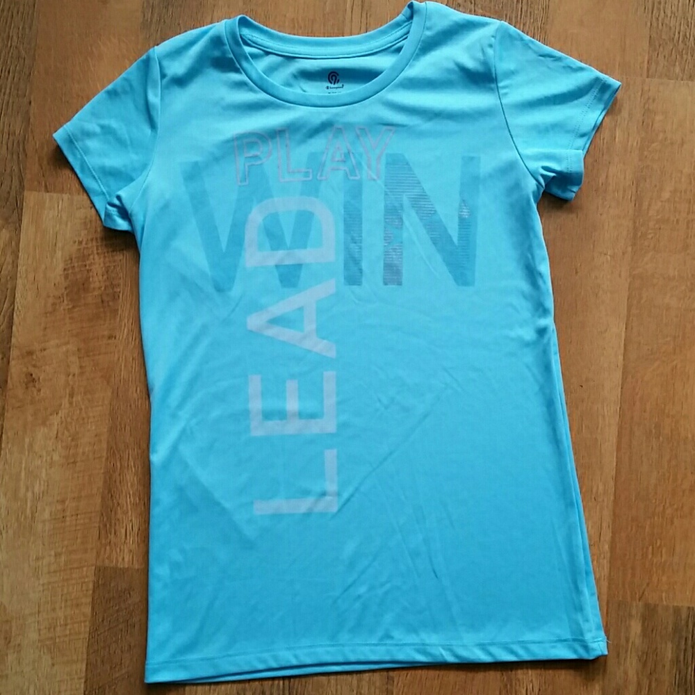 C9 girls athletic Lead Play Win short sleeve shirt Size XL(14-16)